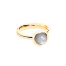 Tamara Comolli BOUTON Ring small Grauer Mondstein (Ref: R-BOU-s-MoGr-yg) - Bild 0