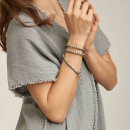 Tamara Comolli INDIA Armband mit Greywood Medium (Ref: B-IND-GW-m-wg) - Bild 4