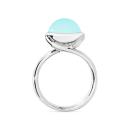 Tamara Comolli BOUTON Ring large Aqua Chalcedon (Ref: R-BOU-l-ChAq-wg) - Bild 2