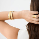 Marco Bicego Lunaria Diamonds Armreif (Ref: SB126 B YW) - Bild 2