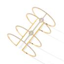 Messika Glam'Azone Skinny 4 Rangs Pavée Armband (Ref: 05694-YG) - Bild 0