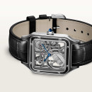 Cartier Santos-Dumont skelettiert mit Mikrorotor (Ref: WHSA0044) - Bild 6