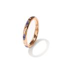 Tamara Comolli GYPSY Bandring Pavé  'Ocean'  (Ref: R-Gyp-B-OceP-rg) - Bild 0