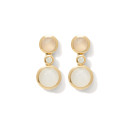 Tamara Comolli BOUTON Ohrhänger 2 Cabochons 'Sand' (Ref: E-BOU-2-San-Cl-yg) - Bild 0