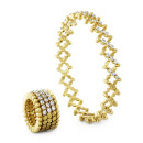 Serafino Consoli Serafino Multi-Size Ring und Armreif (Ref: S.RB 5HM4 YG WD) - Bild 0