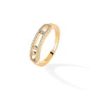 Messika Baby Move Classique Pavé Ring (Ref: 04683-YG) - Bild 0