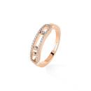 Messika Baby Move Classique Pavé Ring (Ref: 04683-PG) - Bild 0