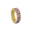 Serafino Consoli Brevetto Multi-Size Ring (Ref: RMS 7F2 YG VS MIX) - Bild 2