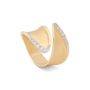 Marco Bicego Lunaria Twist Ring (Ref: AB661 B YW) - Bild 0