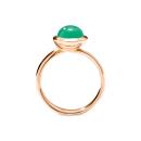 Tamara Comolli BOUTON Ring small Chrysoprase (Ref: R-BOU-s-Chry-rg) - Bild 2