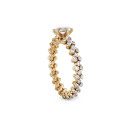 Serafino Consoli Brevetto Solitaire Multi-Size Ring (Ref: RMS SL WD 125 3F2 RG WD) - Bild 2