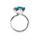 Tamara Comolli TULIP Ring Small mit Swiss Topas (Ref: R-TUL-s-ToSw-wg) - Bild 2