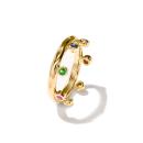 Tamara Comolli GYPSY Ring Crown Brilliant Cut 'Candy'  (Ref: R-Gyp-C-Br-Can-yg) - Bild 0