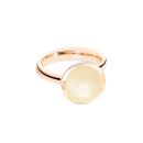 Tamara Comolli BOUTON Ring large sand Mondstein (Ref: R-BOU-l-MoSa-rg) - Bild 0
