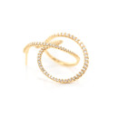 Ole Lynggaard Copenhagen Love Bands Twisted Ohrring (Ref: A3096-401) - Bild 3