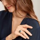 Tamara Comolli BOUTON Ring large London Topas (Ref: R-BOU-l-ToLo-yg) - Bild 5