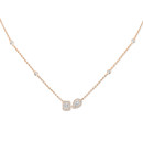 Messika My Twin Toi & Moi Halskette (Ref: 14534-PG) - Bild 0