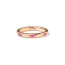 Tamara Comolli GYPSY Bandring Pavé  'Blush' (Ref: R-Gyp-B-BluP-rg) - Bild 2