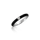 Adolfo Courrier Black & White Ring (Ref: P2-BW-04) - Bild 0