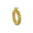 Serafino Consoli Brevetto Solitaire Multi-Size Ring (Ref: RMS SL WD 050 3N2 YG) - Bild 0