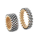 Serafino Consoli Brevetto Multi-Size Ring (Ref: RMS 5F2 RBG WD) - Bild 3