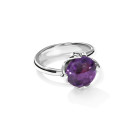 Tamara Comolli TULIP Ring Small mit Amethyst (Ref: R-TUL-s-Am-wg) - Bild 0