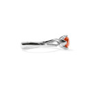 Tamara Comolli TULIP Ring XS mit Mandarin Granat (Ref: R-TUL-xs-Man-wg) - Bild 3