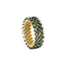 Serafino Consoli Brevetto Multi-Size Ring (Ref: RMS 5F2 YBG GS MIX) - Bild 2