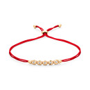 Schaffrath COLORTAIRE Armband (Ref: CTR52_B_0015_BR_2_15_RUBYRED_YW) - Bild 0