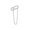 Messika Move Uno einzelner Ohrring mit Kette (Ref: 13423-WG) - Bild 0