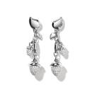 Tamara Comolli MIKADO Dangling 2 Acorns Ohrringe mit Diamant Pavé   (Ref: E-M-d-2-p-wg) - Bild 0