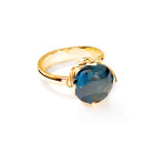 Tamara Comolli TULIP Ring Large mit London Topas (Ref: R-TUL-l-ToLo-yg) - Bild 0