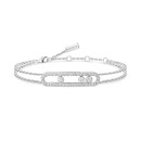 Messika Move Classique Pavé Armband (Ref: 03995-WG) - Bild 2