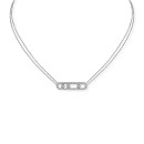 Messika Move Classique Pavé Halskette (Ref: 03994-WG) - Bild 0