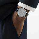 NOMOS Glashütte Tangente neomatik 39 platingrau (Ref: 144) - Bild 7