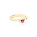 Tamara Comolli BOUTON Solitaire Ring mit Spinell (Ref: R-BOU-Sol-Spi-yg) - Bild 0