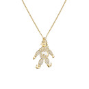 Chopard Happy Clown Anhänger mit Halskette (Ref: 794674-0006) - Bild 2