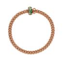 FOPE Solo Flex'it Armband mit Diamanten und Smaragden (Ref: 61206BX_P6_R_RRX_0XS) - Bild 2