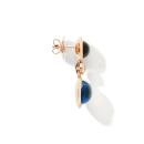 Tamara Comolli BOUTON 2 Cabochon Ohrringe Sky (Ref: E-BOU-2-Sky-Cl-rg) - Bild 2