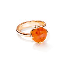 Tamara Comolli TULIP Ring Small mit Mandarin Granat (Ref: R-TUL-s-Man-rg) - Bild 0