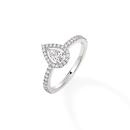 Messika Joy Diamant Poire Ring (Ref: 05220-WG) - Bild 0