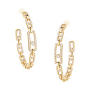 Messika Move Link Creolen (Ref: 12362-YG) - Bild 0