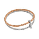 FOPE Prima doppeltes Mesh-Armband mit Diamantpavé (Ref: 74008BX_BB_1_XBX_0XS) - Bild 0