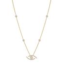 Messika Lange Lucky Eye Halskette (Ref: 11570-YG) - Bild 0