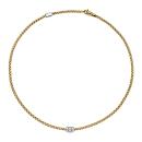 FOPE Eka Halskette mit Diamanten in Rautenfassung (Ref: 73101C3_PB_G_BBB_043) - Bild 0
