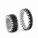 Serafino Consoli Brevetto Multi-Size Ring (Ref: RMS 5F2 WBG WD BD) - Bild 3