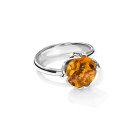 Tamara Comolli TULIP Ring Small mit Citrin (Ref: R-TUL-s-Cit-wg) - Bild 0