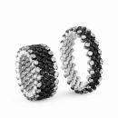 Serafino Consoli Brevetto Multi-Size Ring (Ref: RMS 5F2 WBG WD BD) - Bild 0