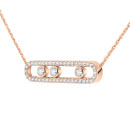 Messika Move Classique Pavé Halskette (Ref: 03994-PG) - Bild 3