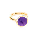 Tamara Comolli BOUTON Ring Large mit Amethyst (Ref: R-BOU-l-Am-yg) - Bild 0